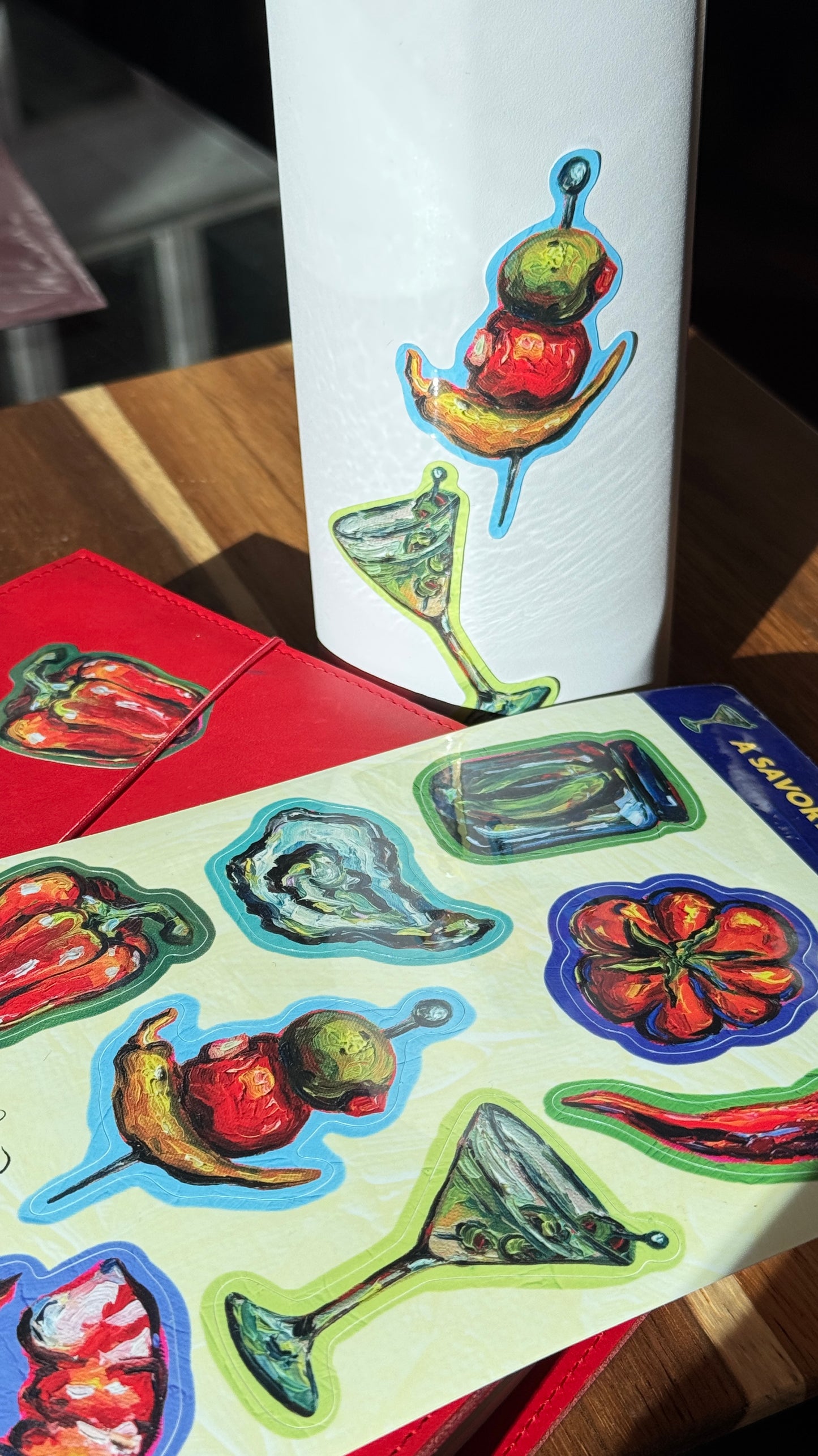 STICKER SHEET: A Savory Summer Evening