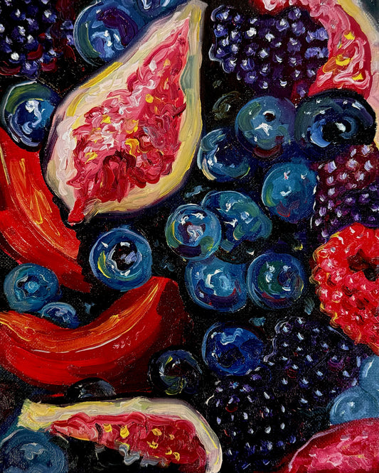 Figs and Berries Print