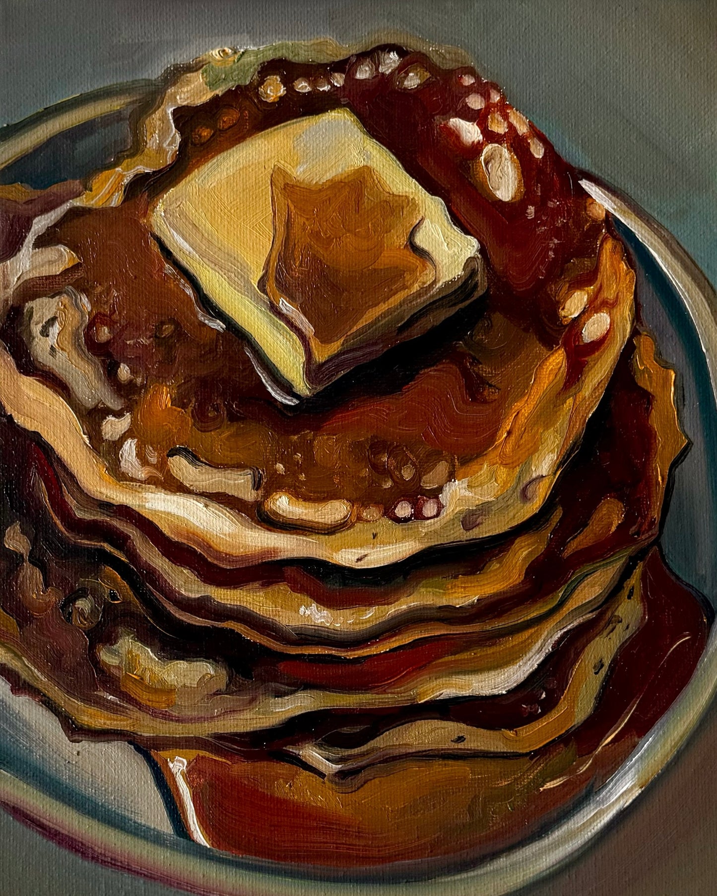 Pancake Stack Print