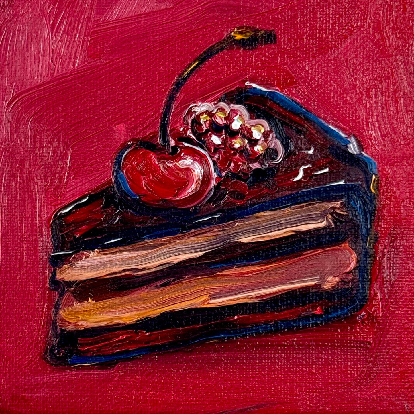 Mini Chocolate Cake PRINT (LIMITED TIME)