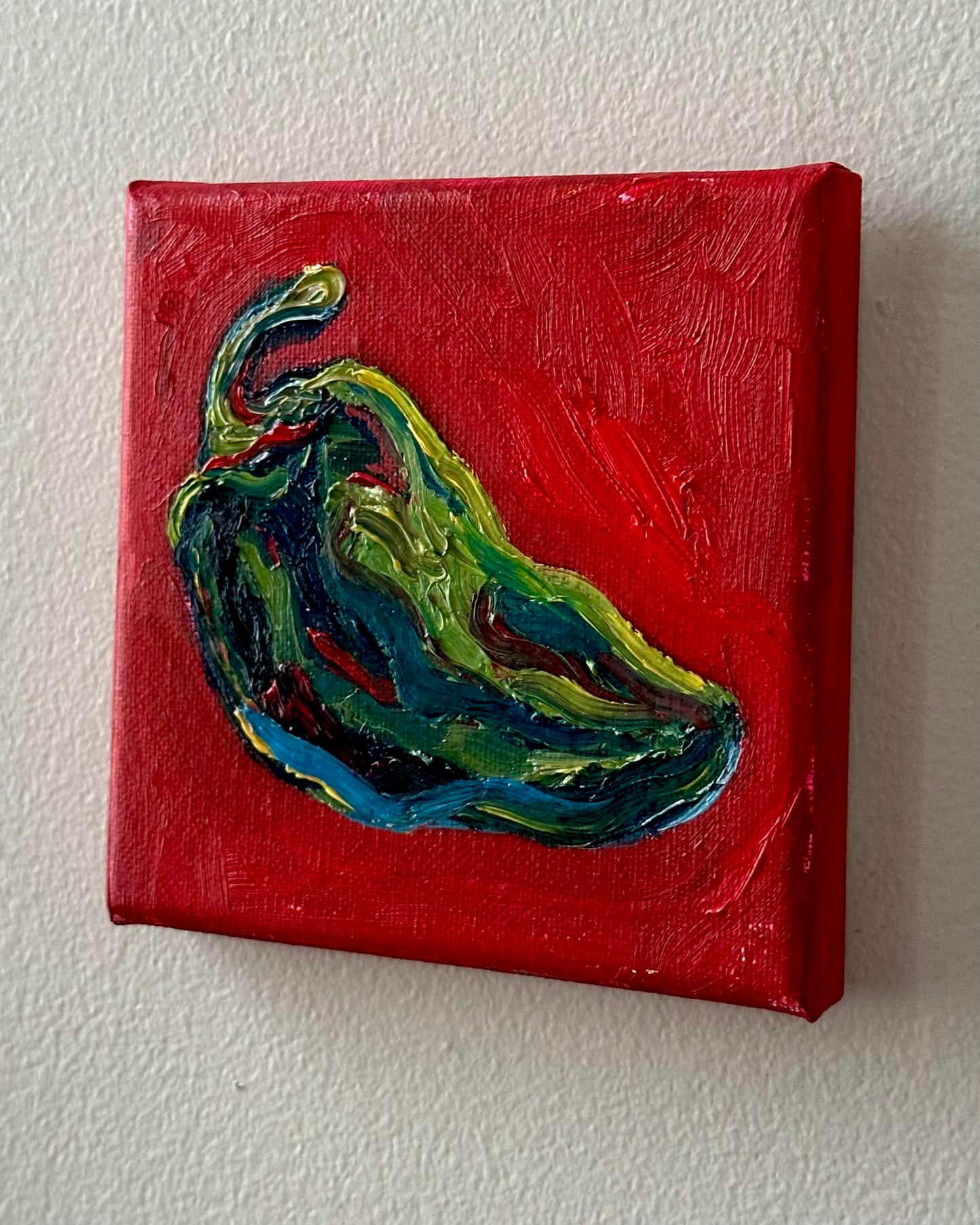 Mini Poblano Pepper, 5x5 Inch Original