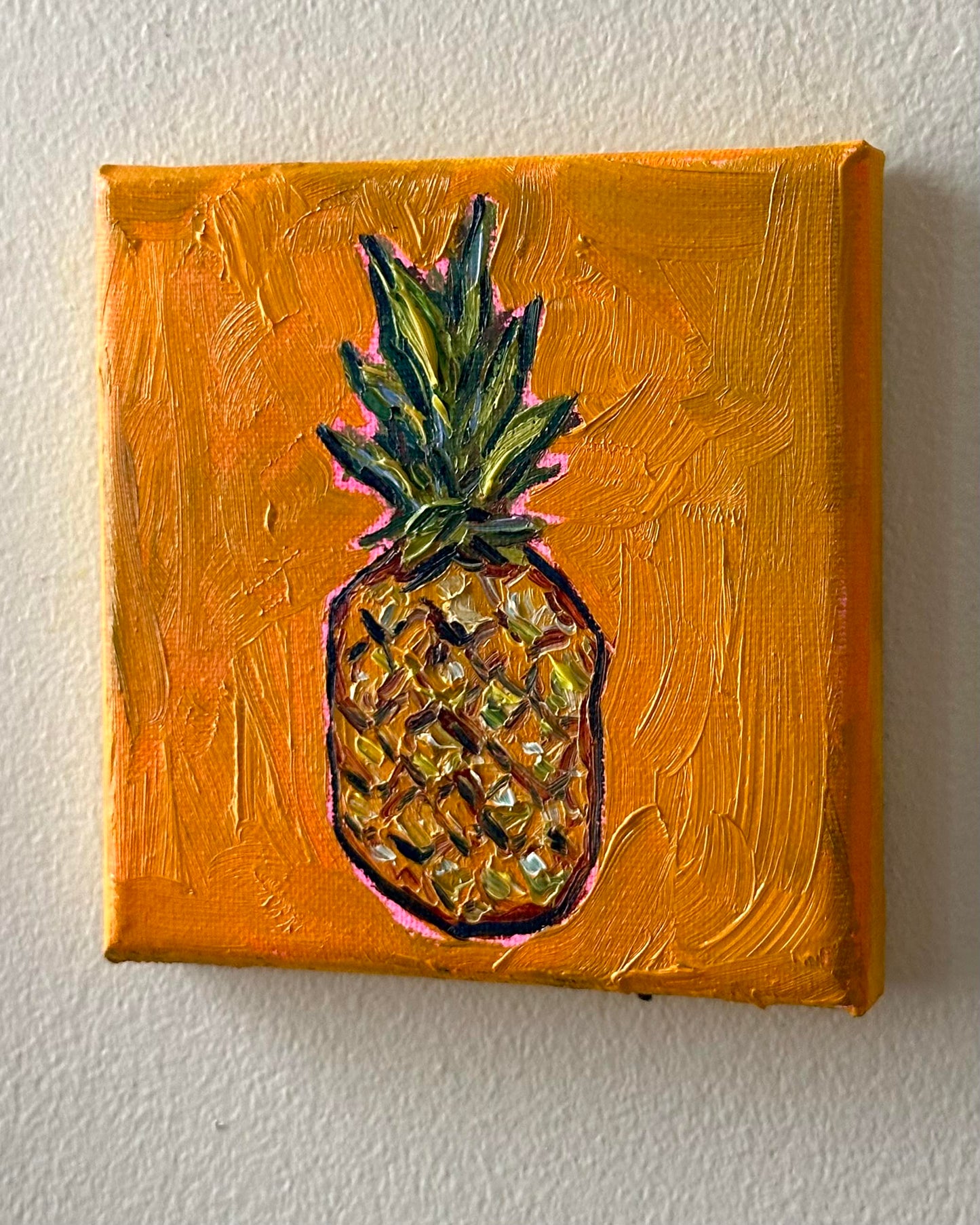 Mini Pineapple, 5x5 Inch Original