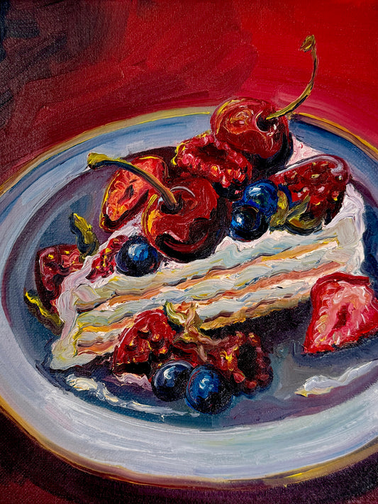 Berry Cake Print