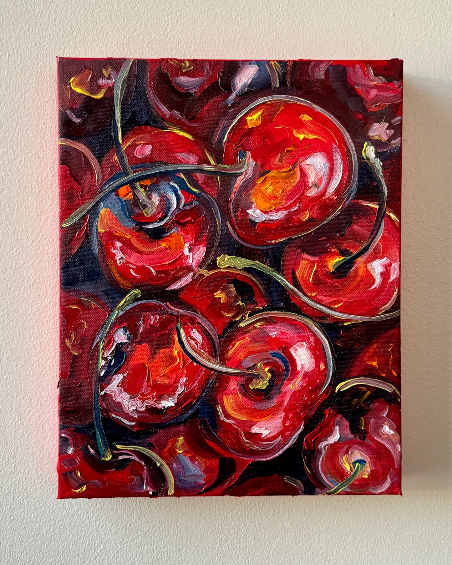 Cherries, 11x14 Inch Original