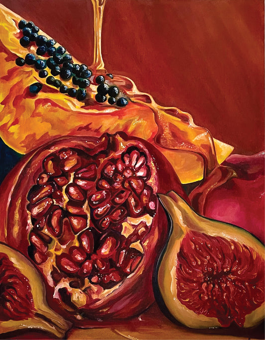 Jewels, Drenched Print