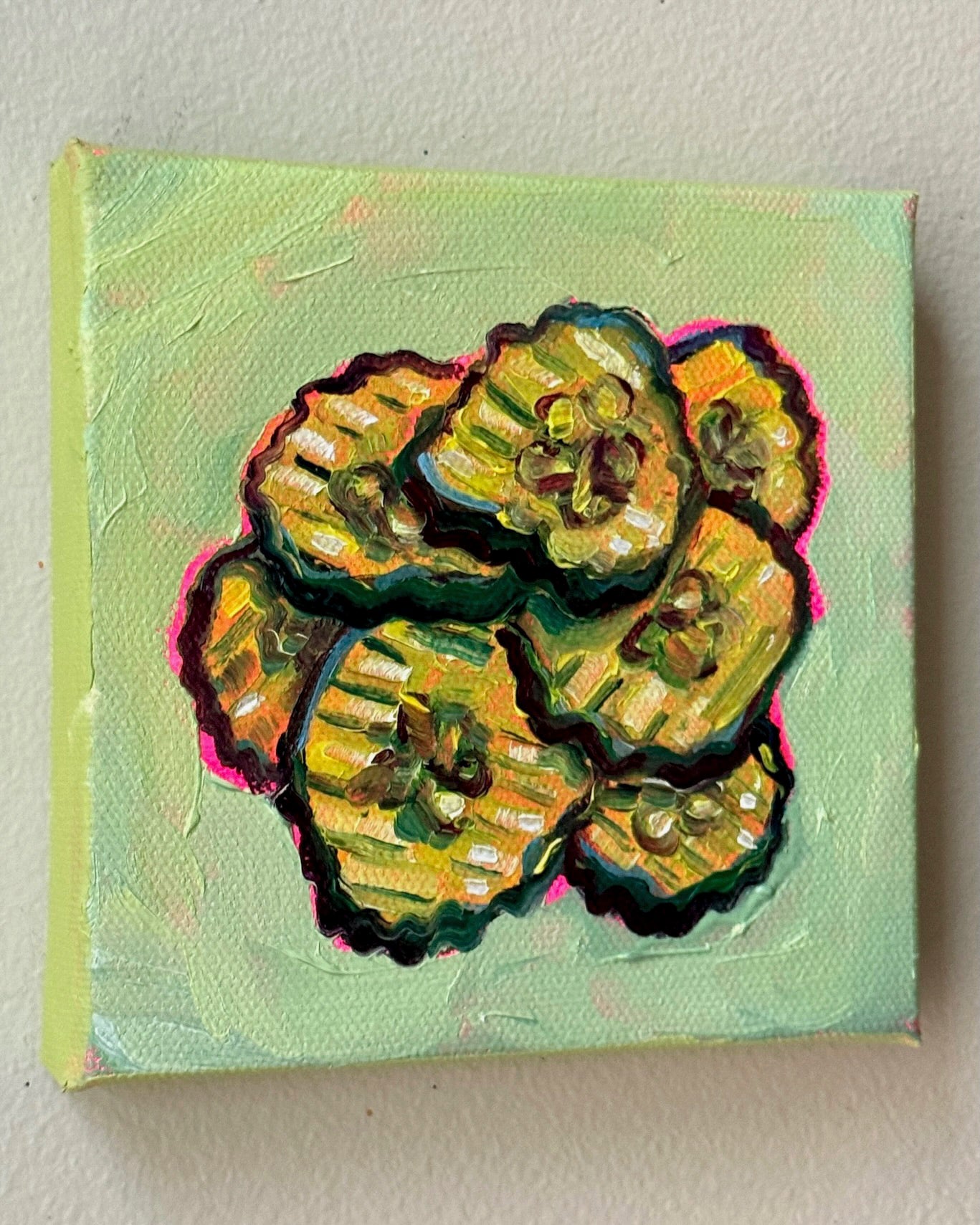 Mini Pickle Chips, 5x5 Inch Original