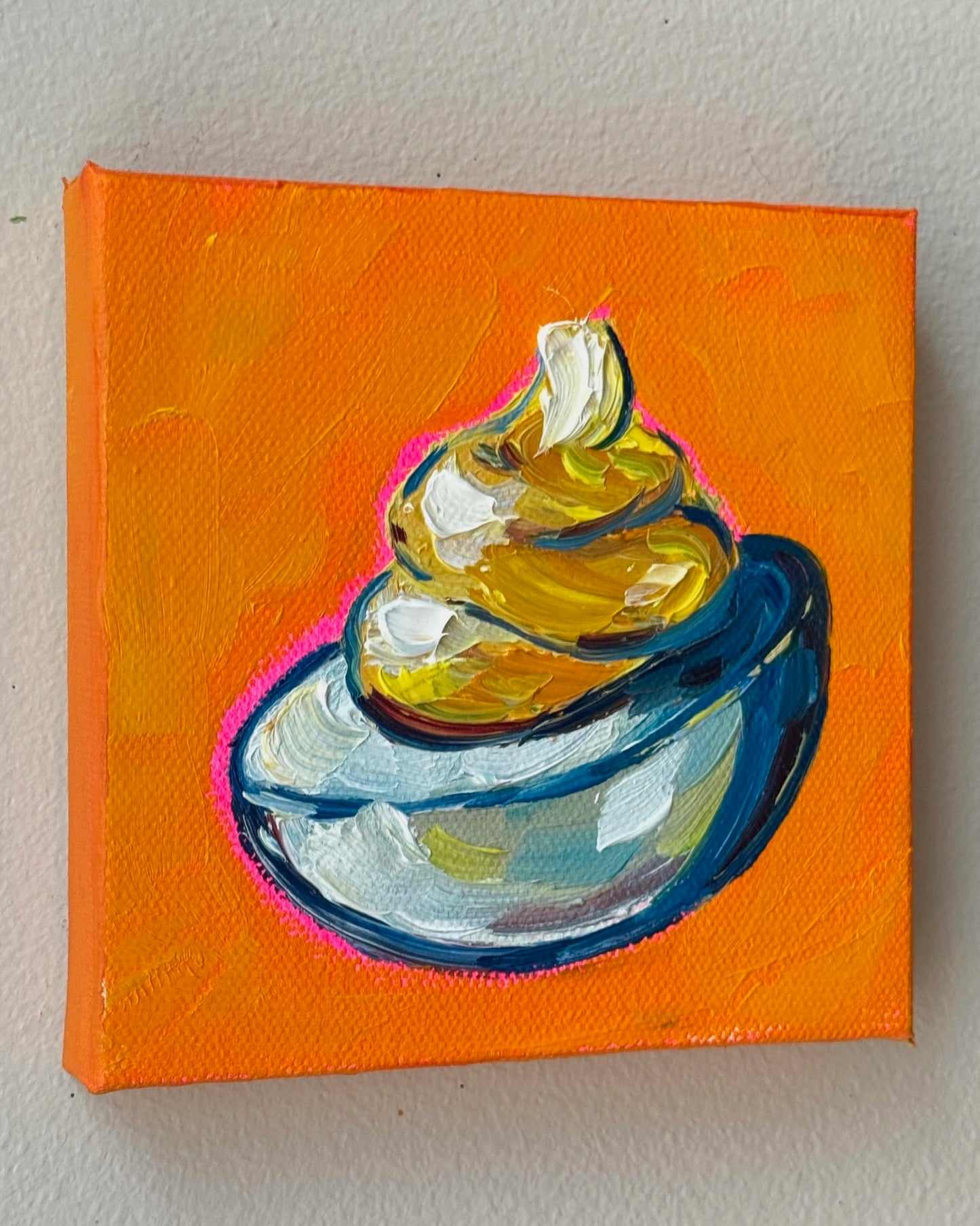 Mini Deviled Egg, 5x5 Inch Original