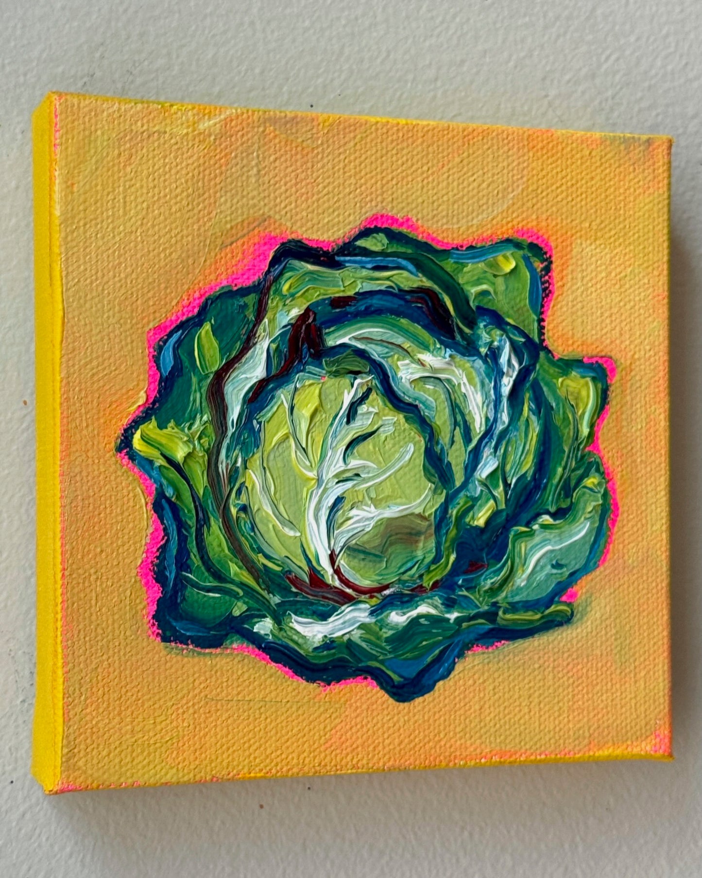 Mini Cabbage, 5x5 Inch Original