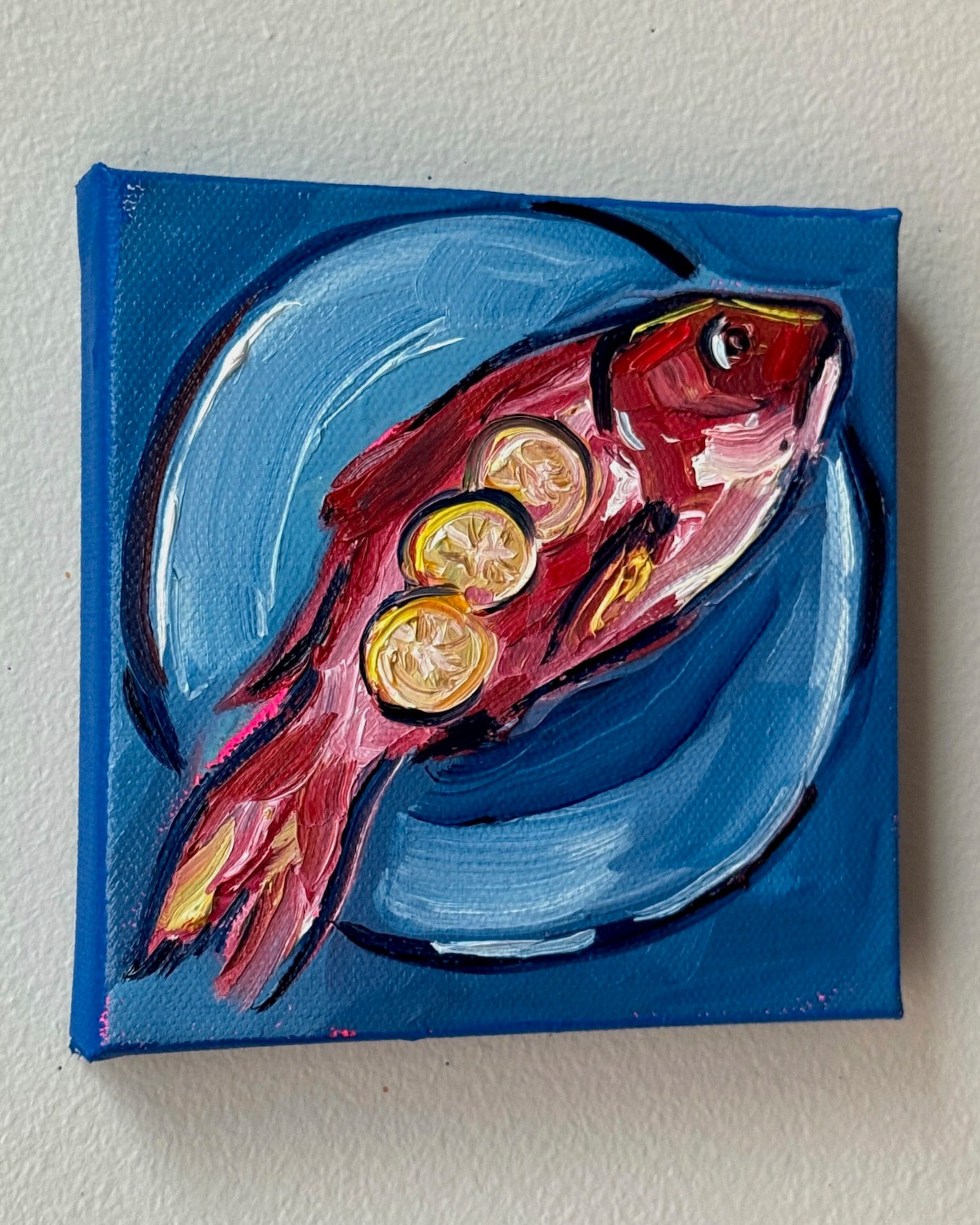Mini Red Snapper, 5x5 Inch Original