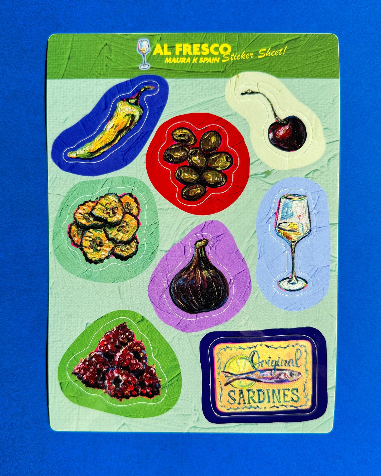 STICKER SHEET: Al Fresco