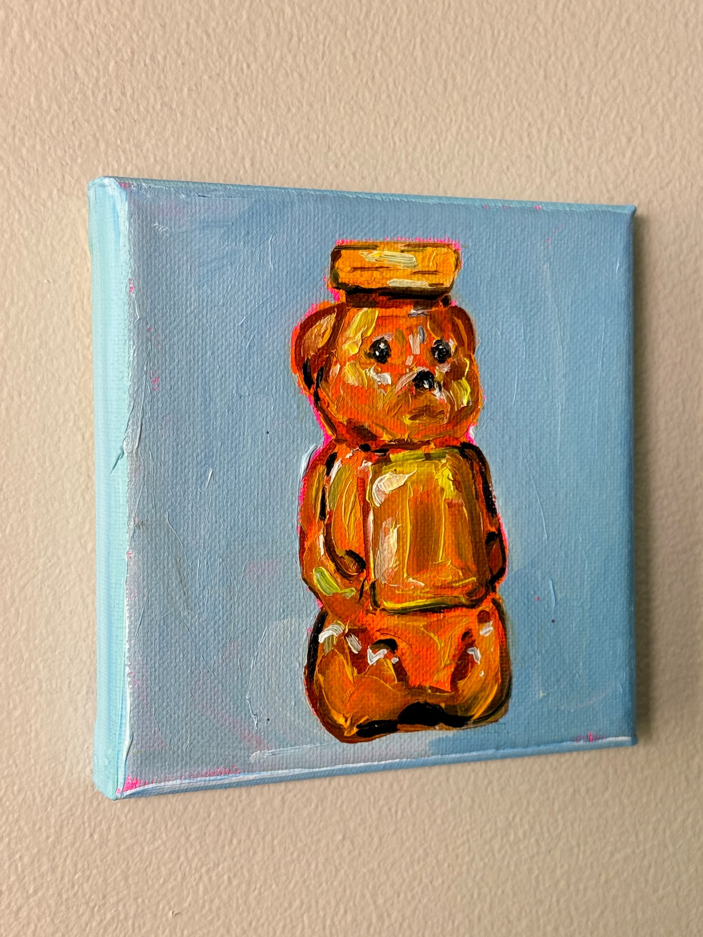 Mini Honey Bear, 5x5 Inch Original