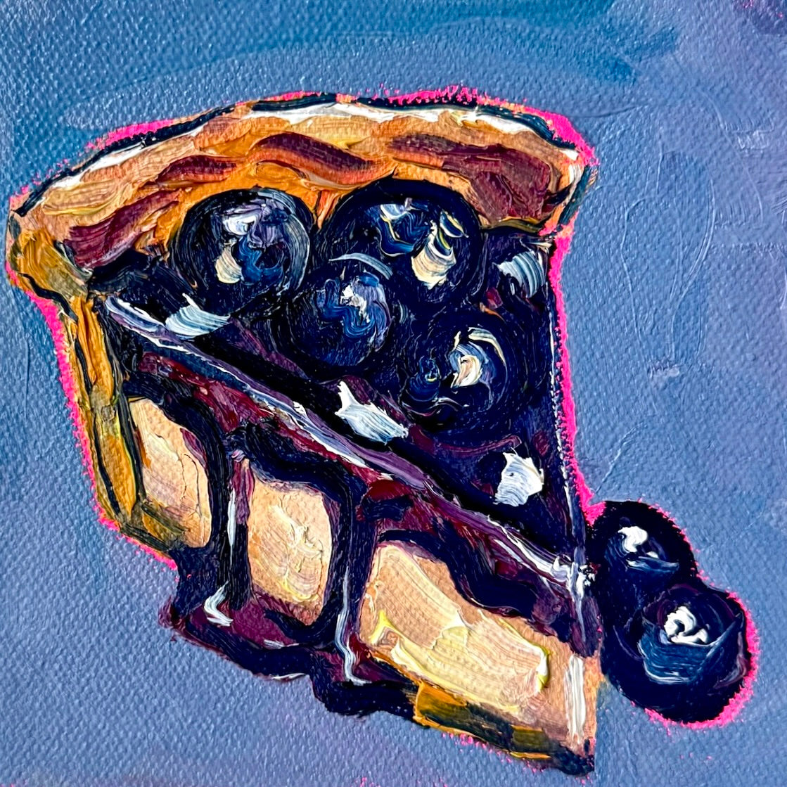 Mini Blueberry Cheesecake PRINT (LIMITED TIME)