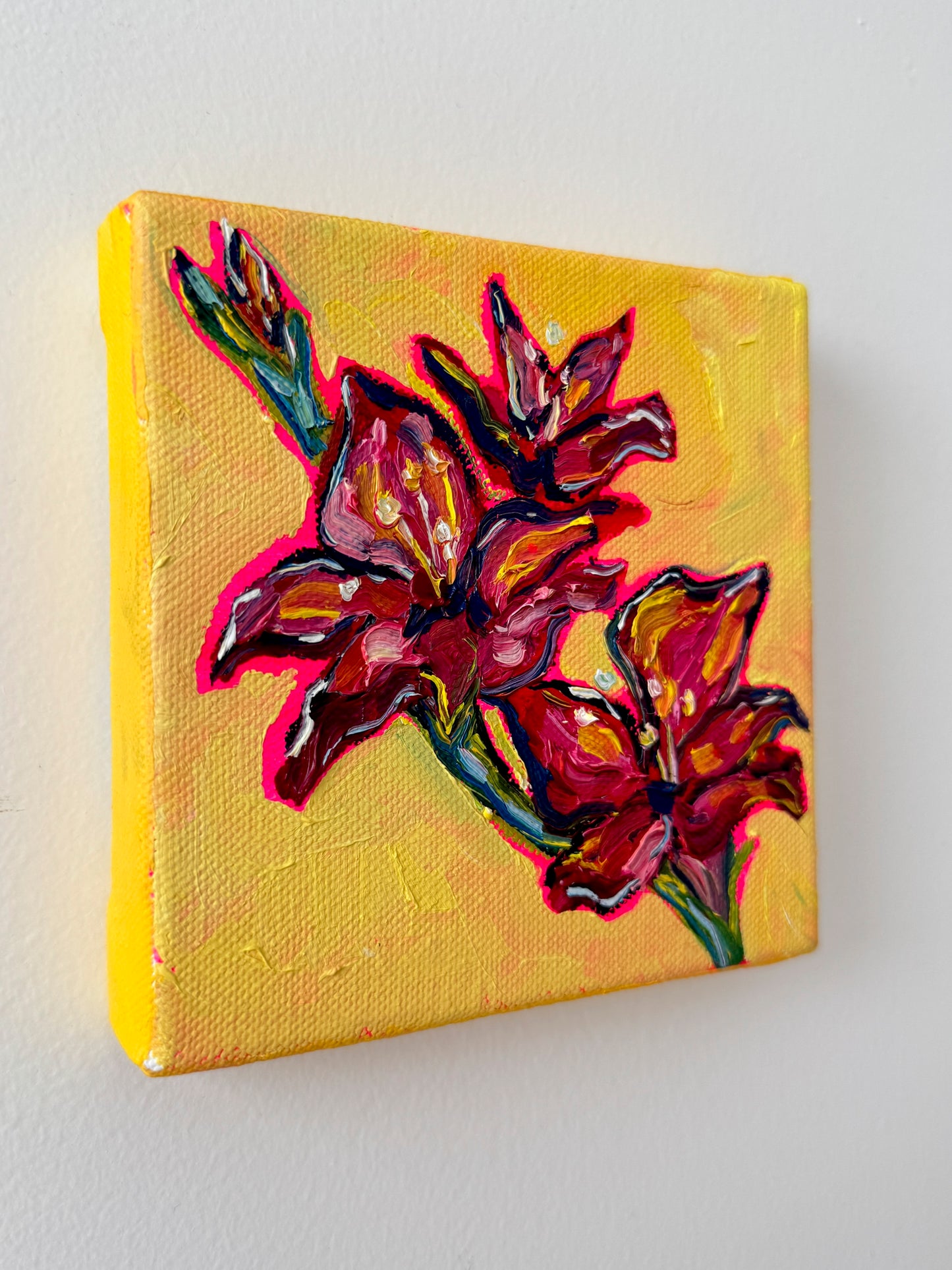Mini Gladiolus, 5x5 Inch Original