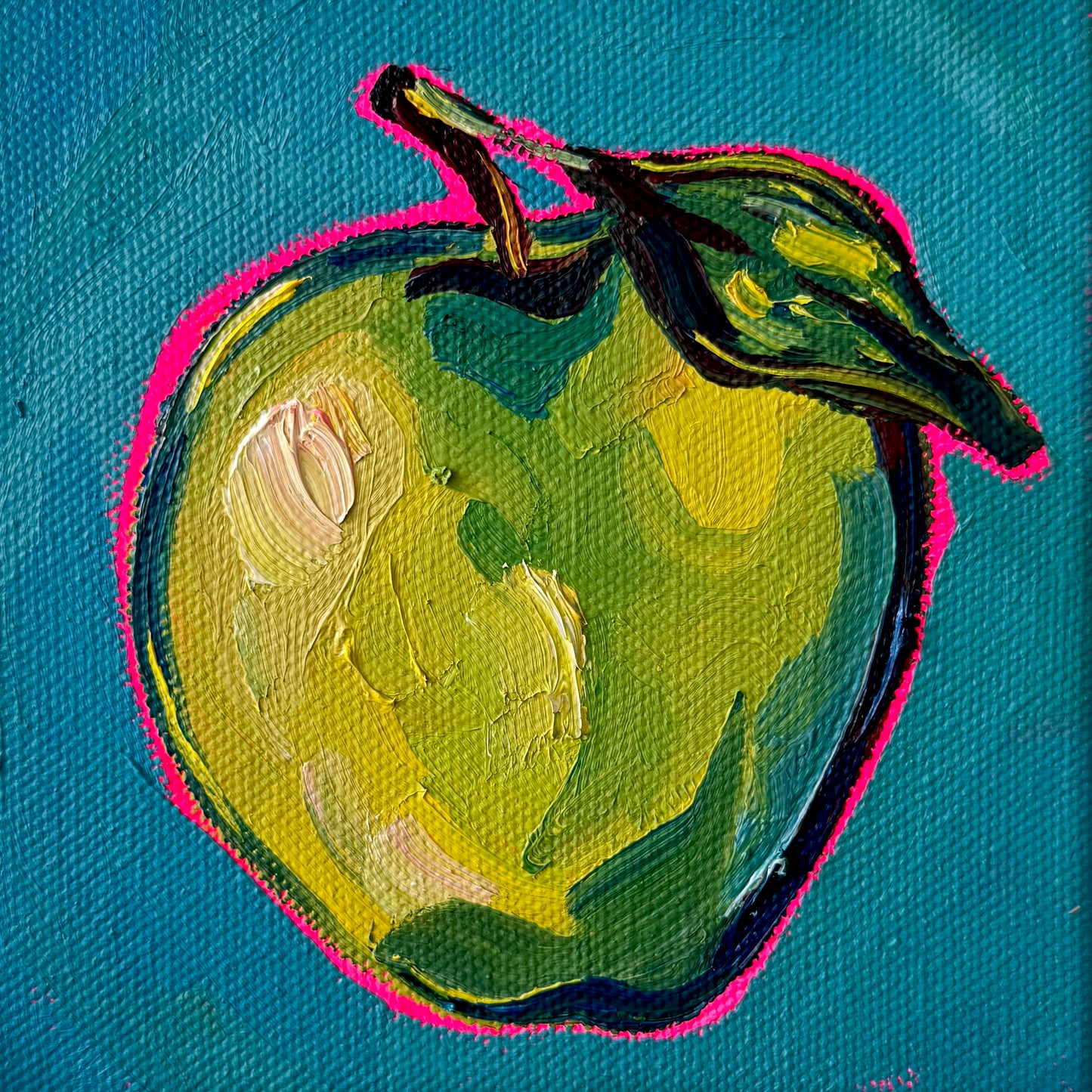 Mini Green Apple PRINT (LIMITED TIME)
