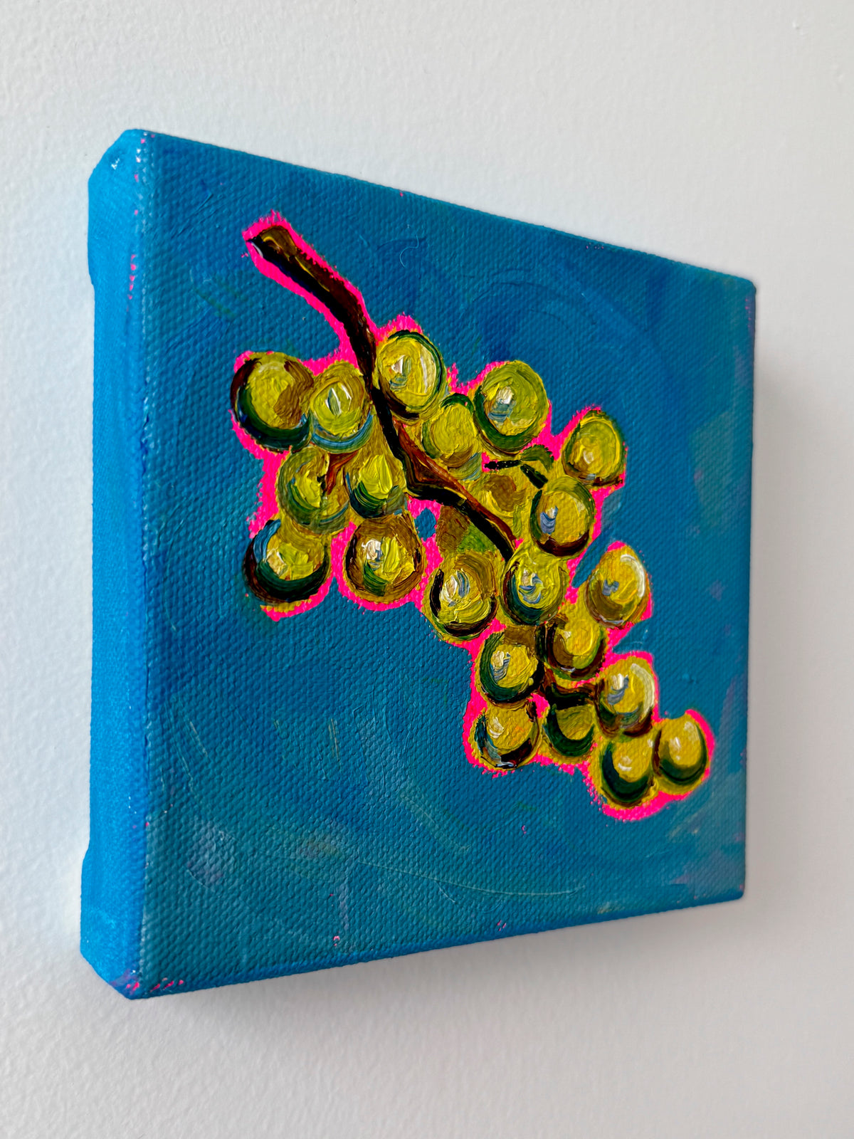 Mini Green Grapes, 5x5 Inch Original