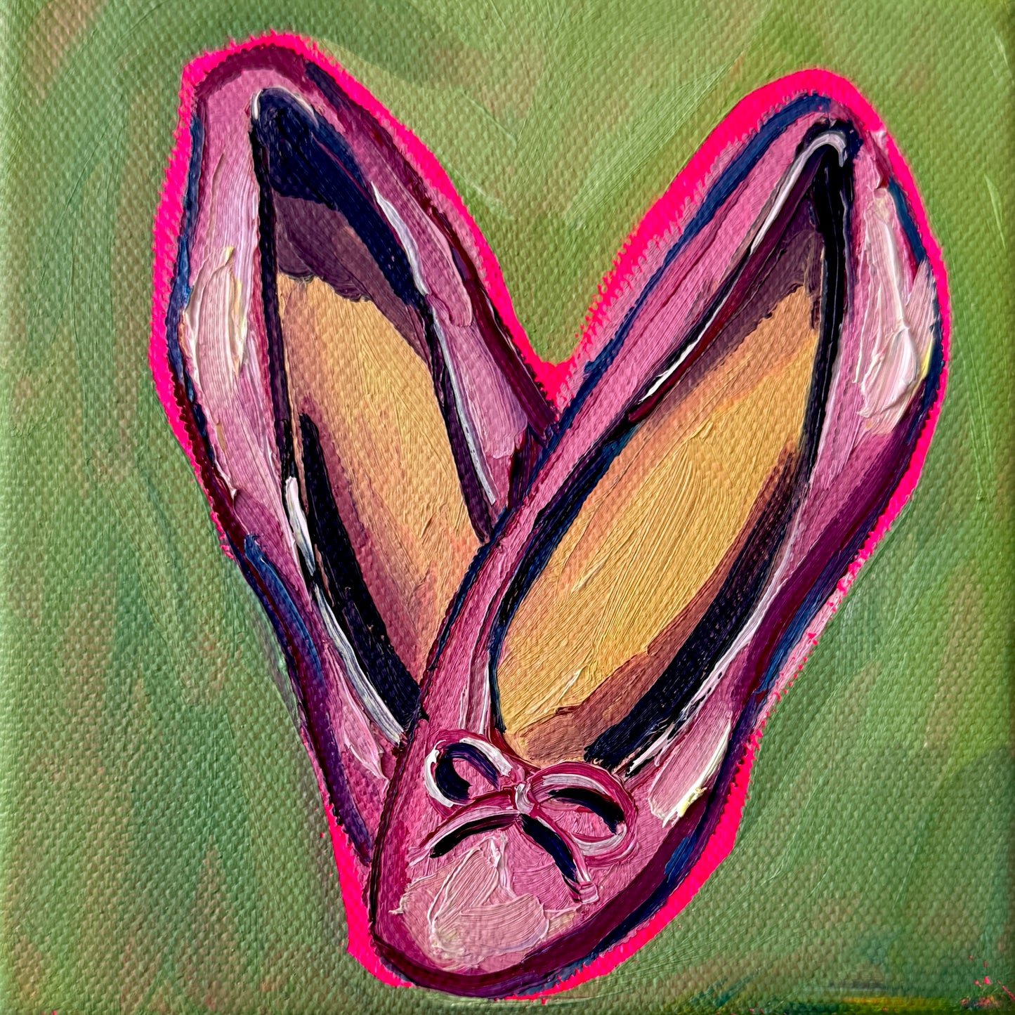 Mini Pink Ballet Flats PRINT (LIMITED TIME)