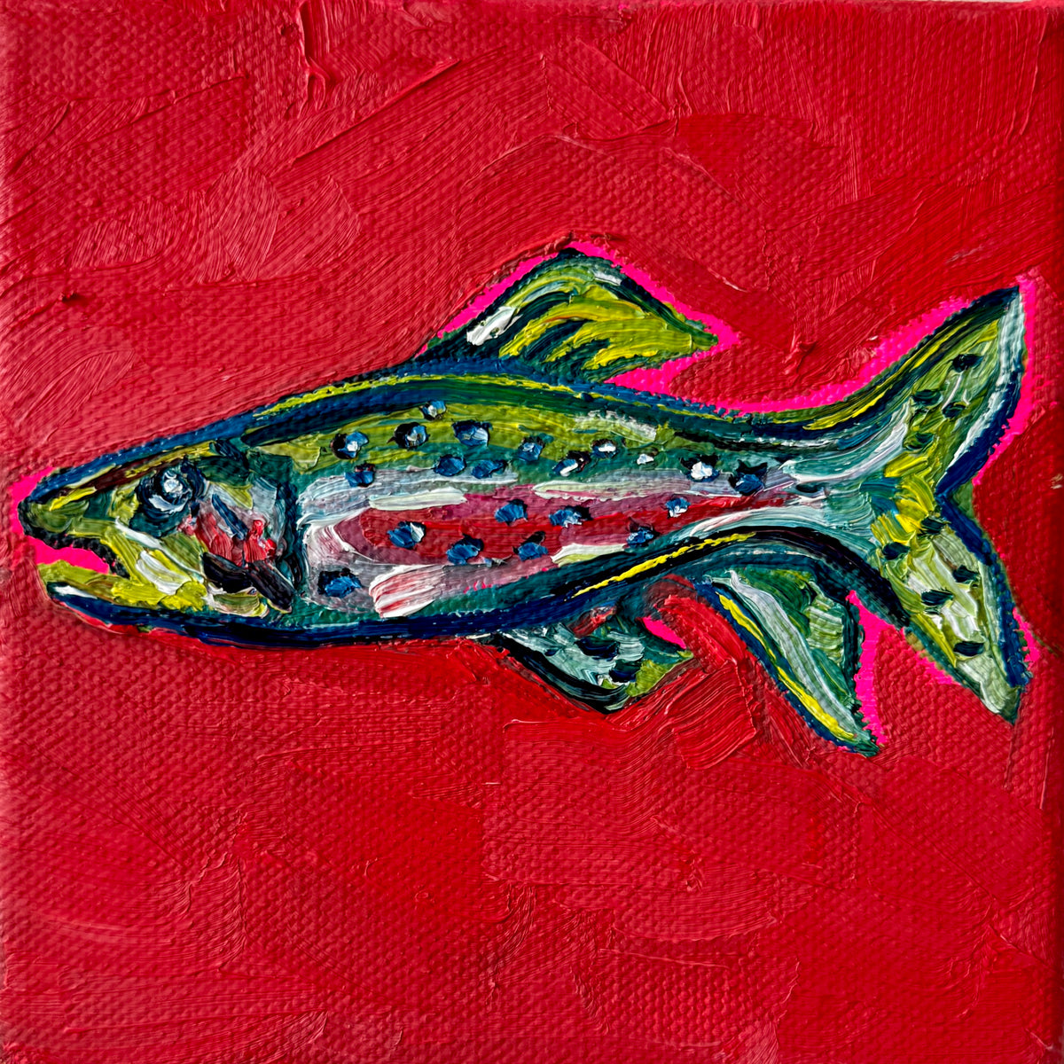 Mini Rainbow Trout PRINT (LIMITED TIME)