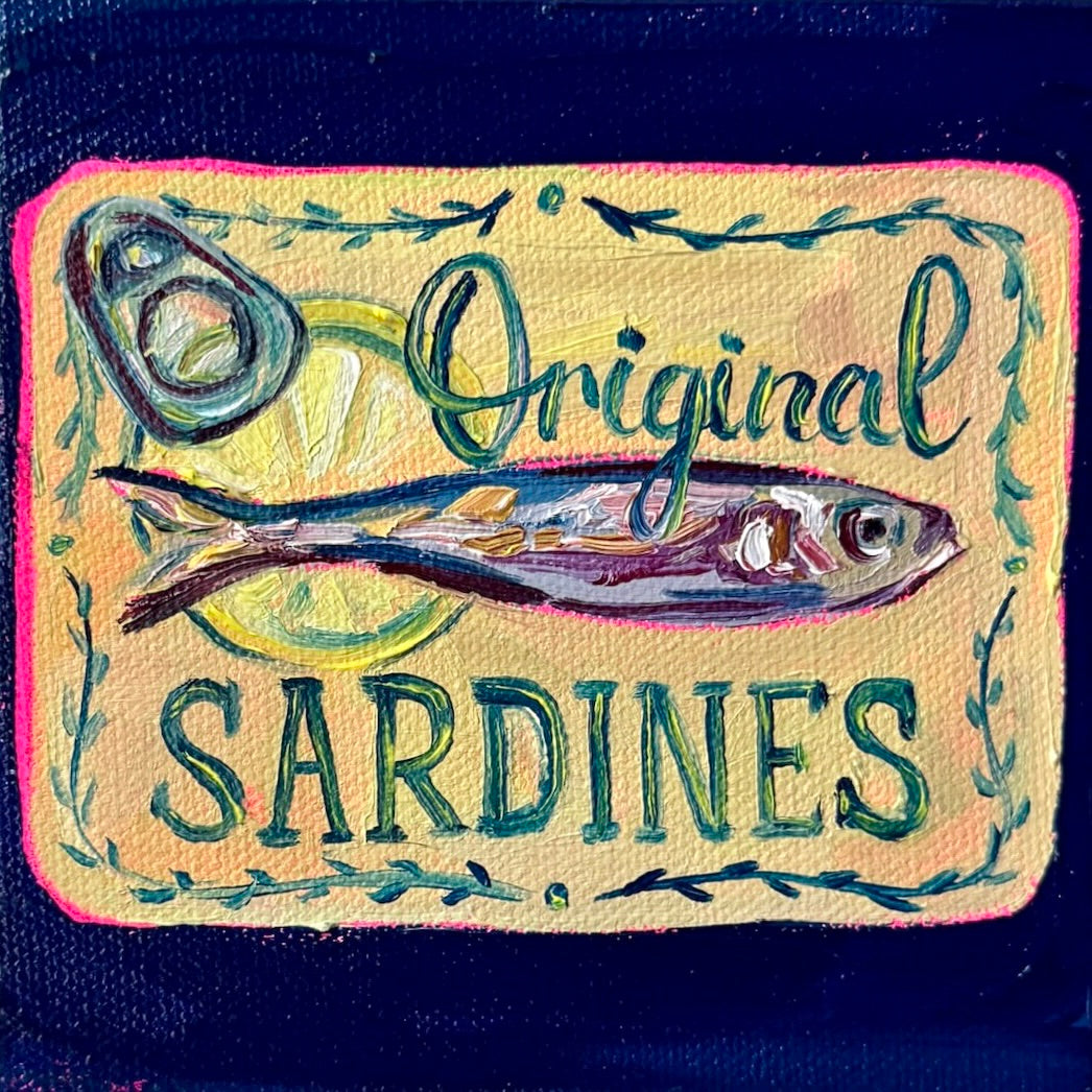 Mini Sardine Tin PRINT (LIMITED TIME)