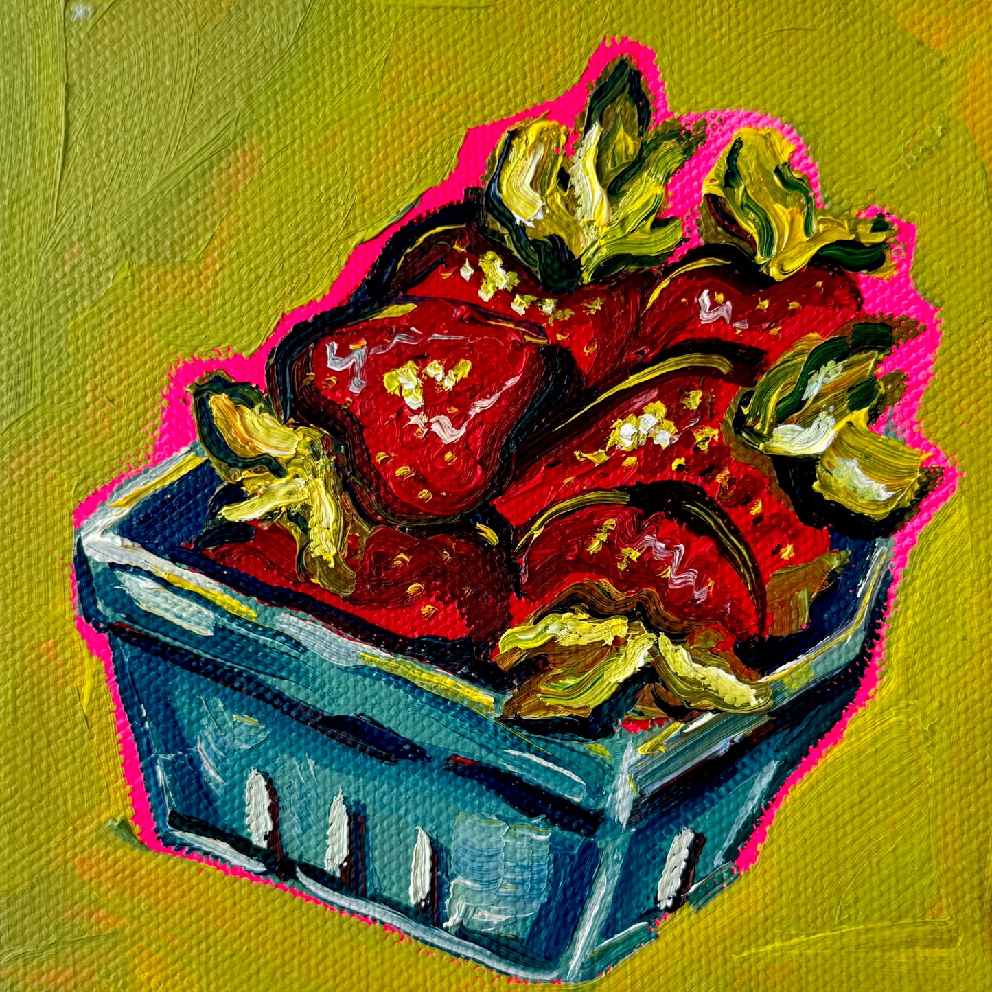 Mini Strawberry Carton PRINT (LIMITED TIME)