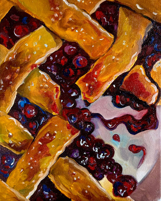 Blueberry Pie Print
