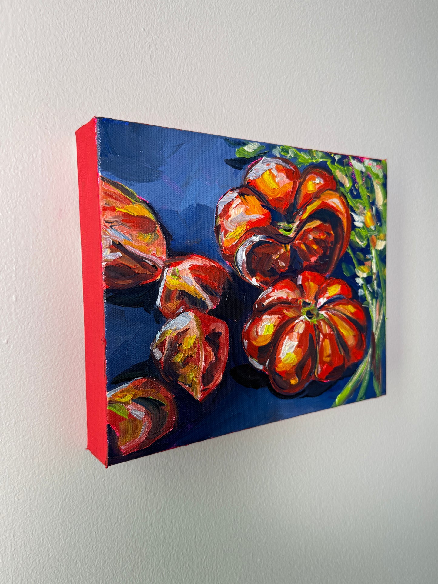 Tomatoes and Herbs, 8x10 Inch Original