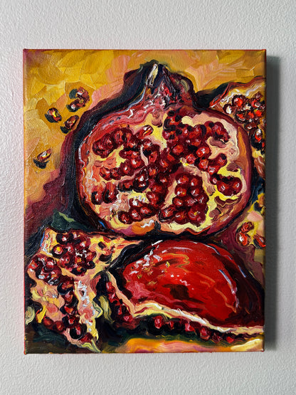 True Love or Eternal Life (Pomegranates), 8x10 Inch Original