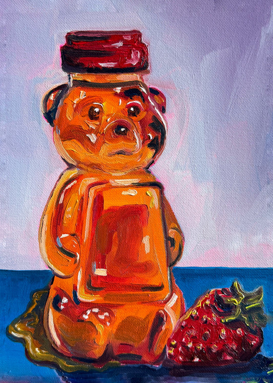 Honey Bear Print