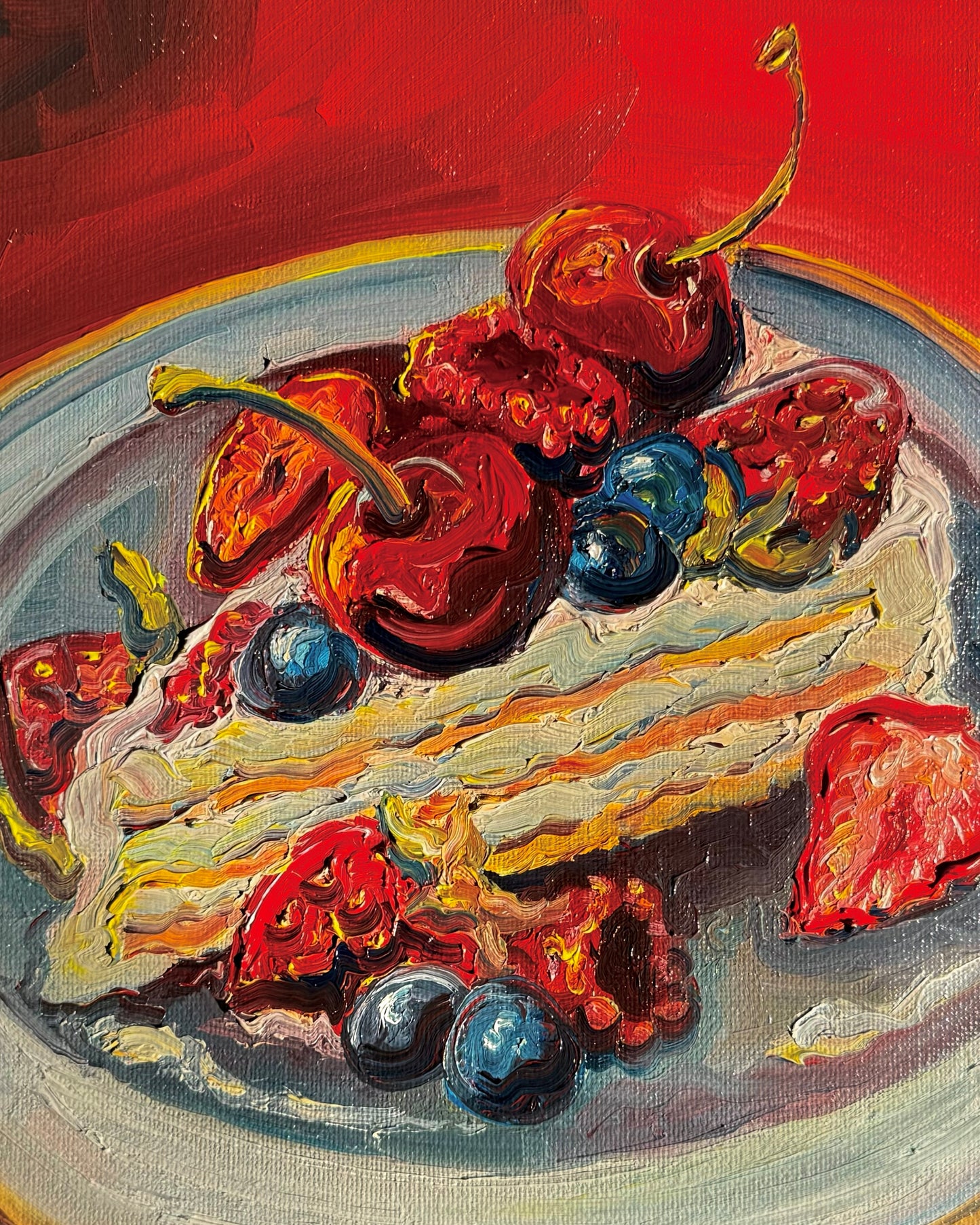 Berry Cake Print