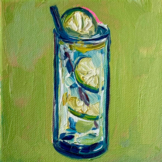 Mini Gin and Tonic, 5x5 Inch Original