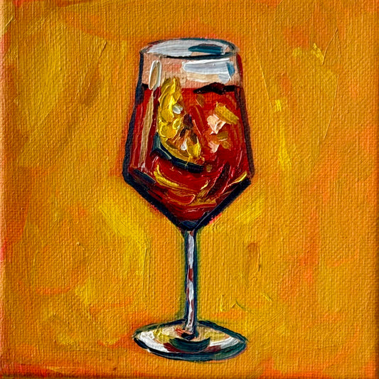 Mini Aperol Spritz, 5x5 Inch Original
