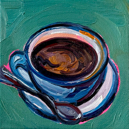 Mini Coffee Cup, 5x5 Inch Original