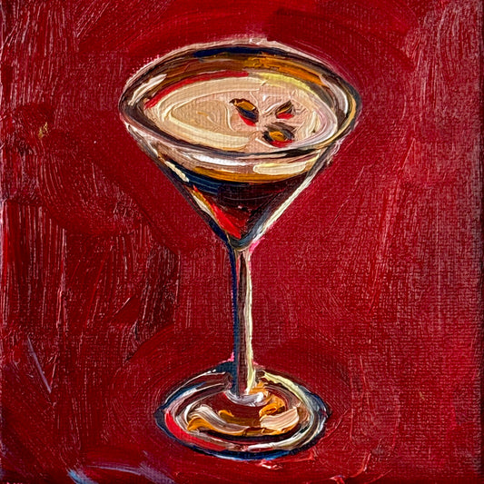Mini Espresso Martini, 5x5 Inch Original