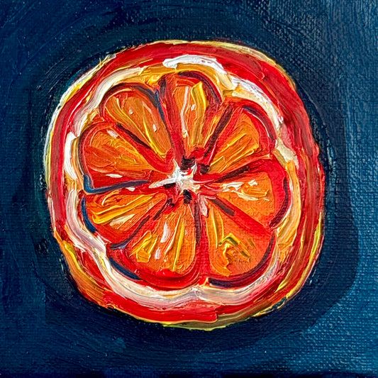 Mini Blood Orange, 5x5 Inch Original