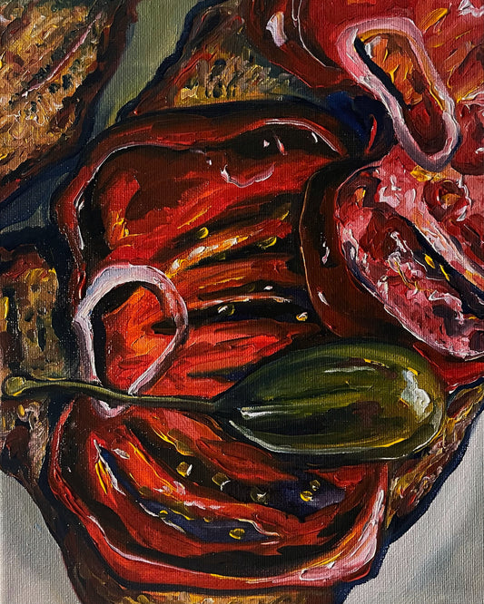 Heirloom Tomato Toast Print