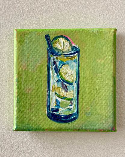 Mini Gin and Tonic, 5x5 Inch Original