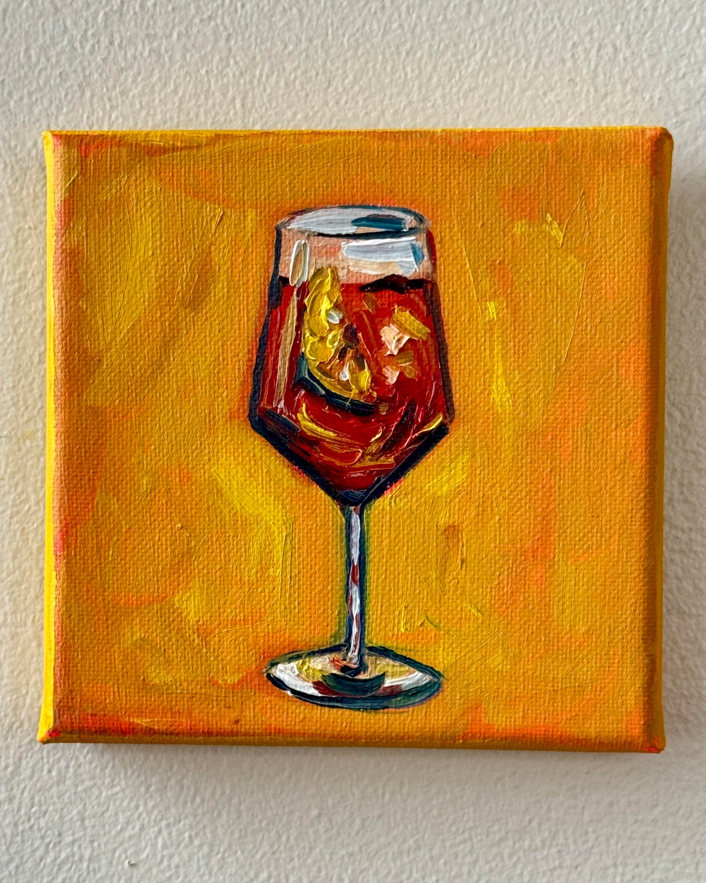 Mini Aperol Spritz, 5x5 Inch Original