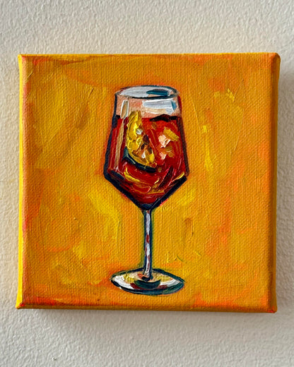 Mini Aperol Spritz, 5x5 Inch Original