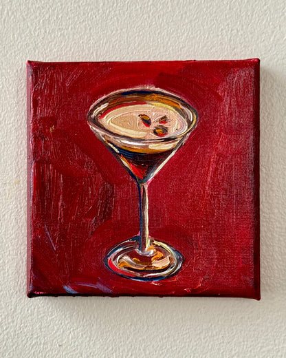 Mini Espresso Martini, 5x5 Inch Original
