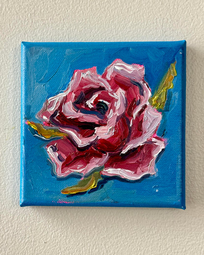 Mini Rose, 5x5 Inch Original