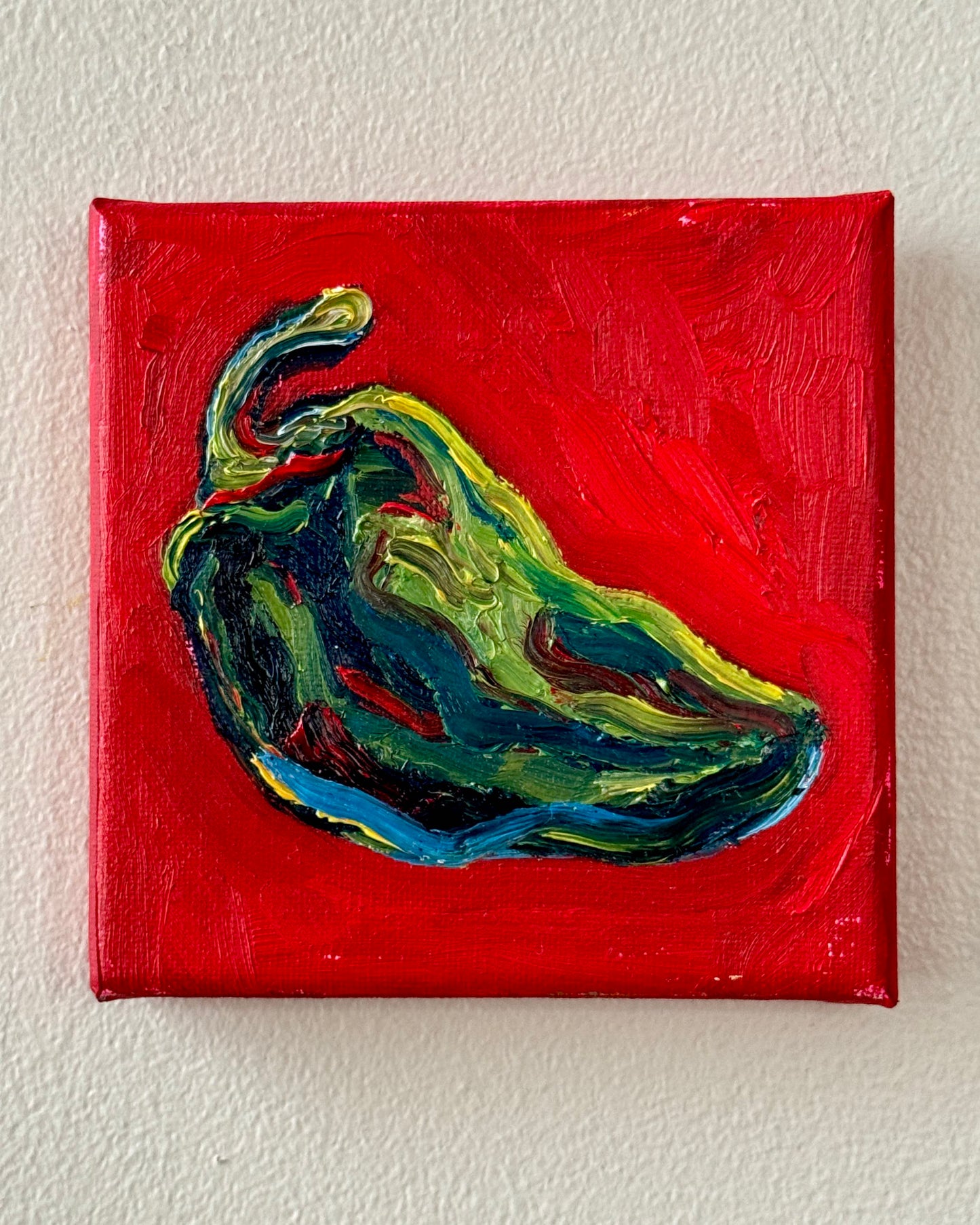 Mini Poblano Pepper, 5x5 Inch Original