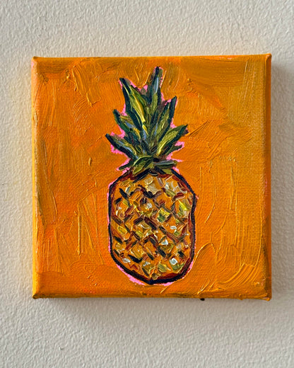 Mini Pineapple, 5x5 Inch Original