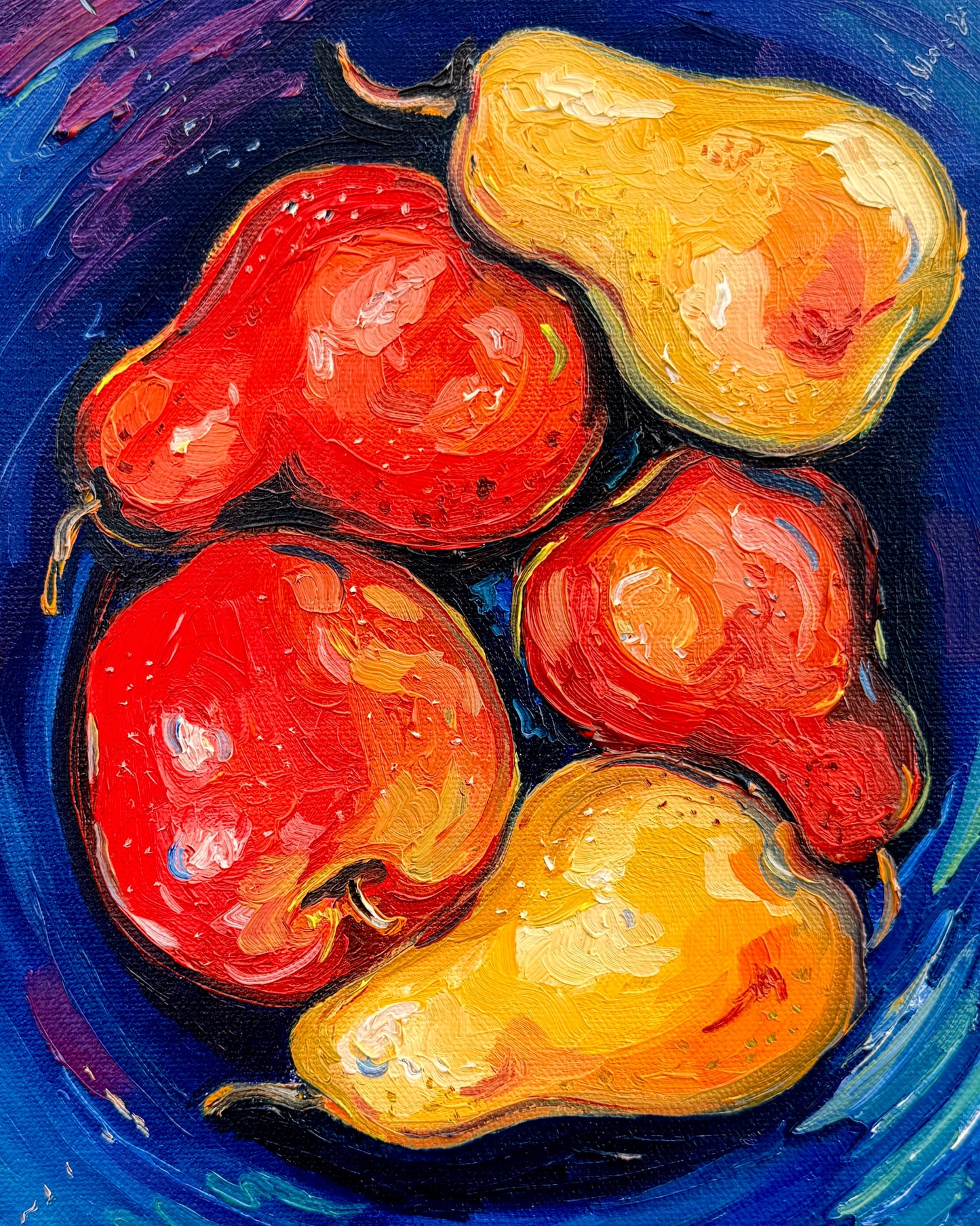 Taking Shape (Pears and Apples) Print