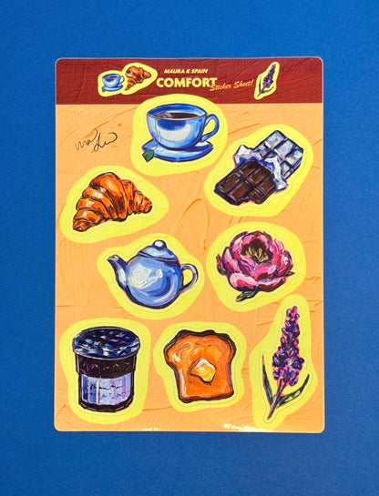 STICKER SHEET: Comfort