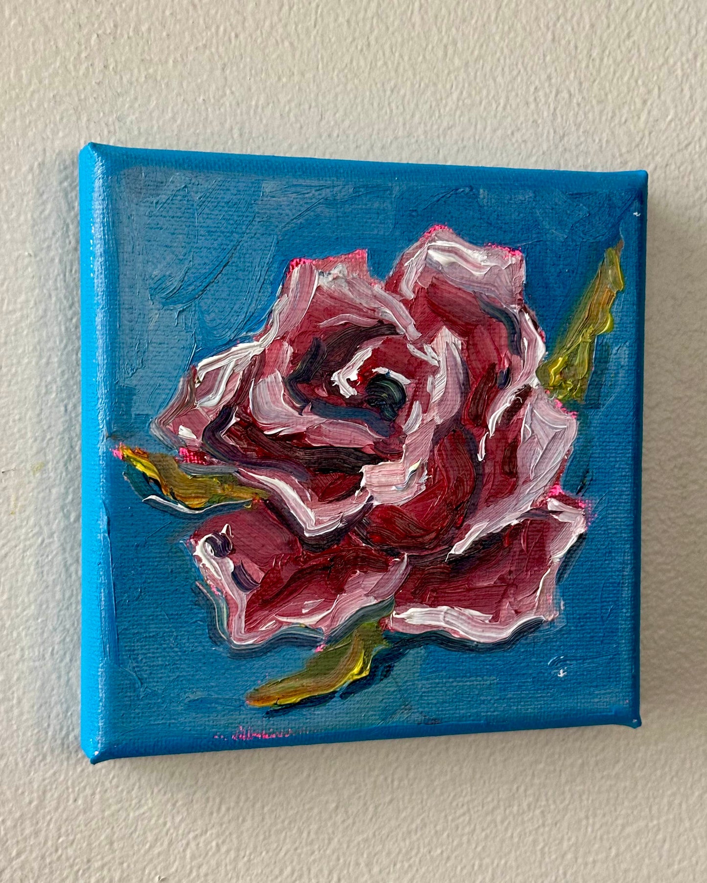 Mini Rose, 5x5 Inch Original