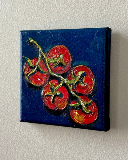 Mini Tomatoes on the Vine, 5x5 Inch Original