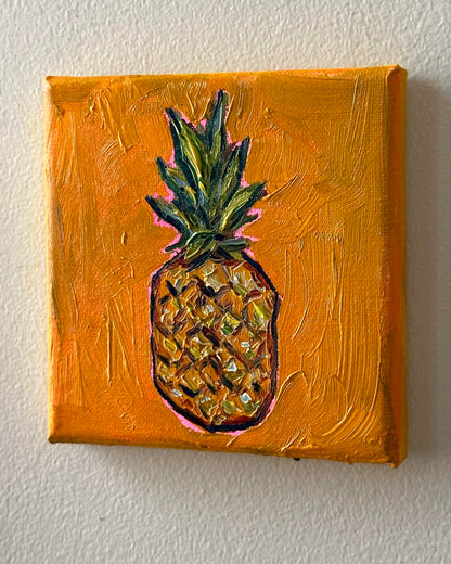 Mini Pineapple, 5x5 Inch Original