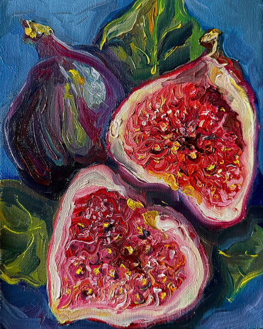 Like a Fat Purple Fig Print