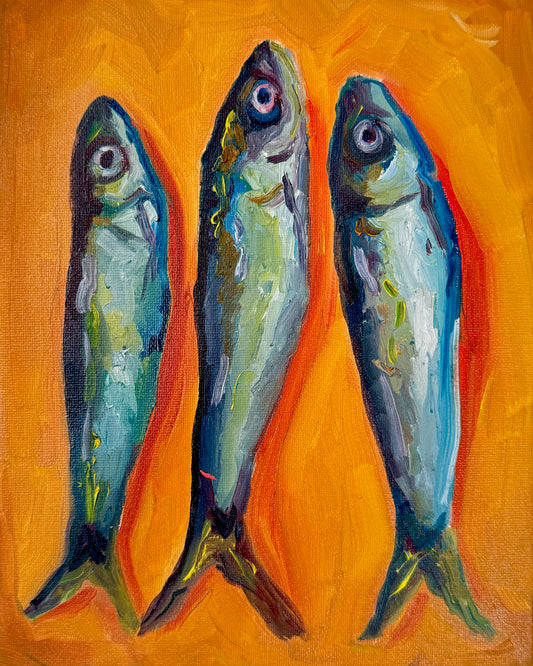 Three Sardines Print