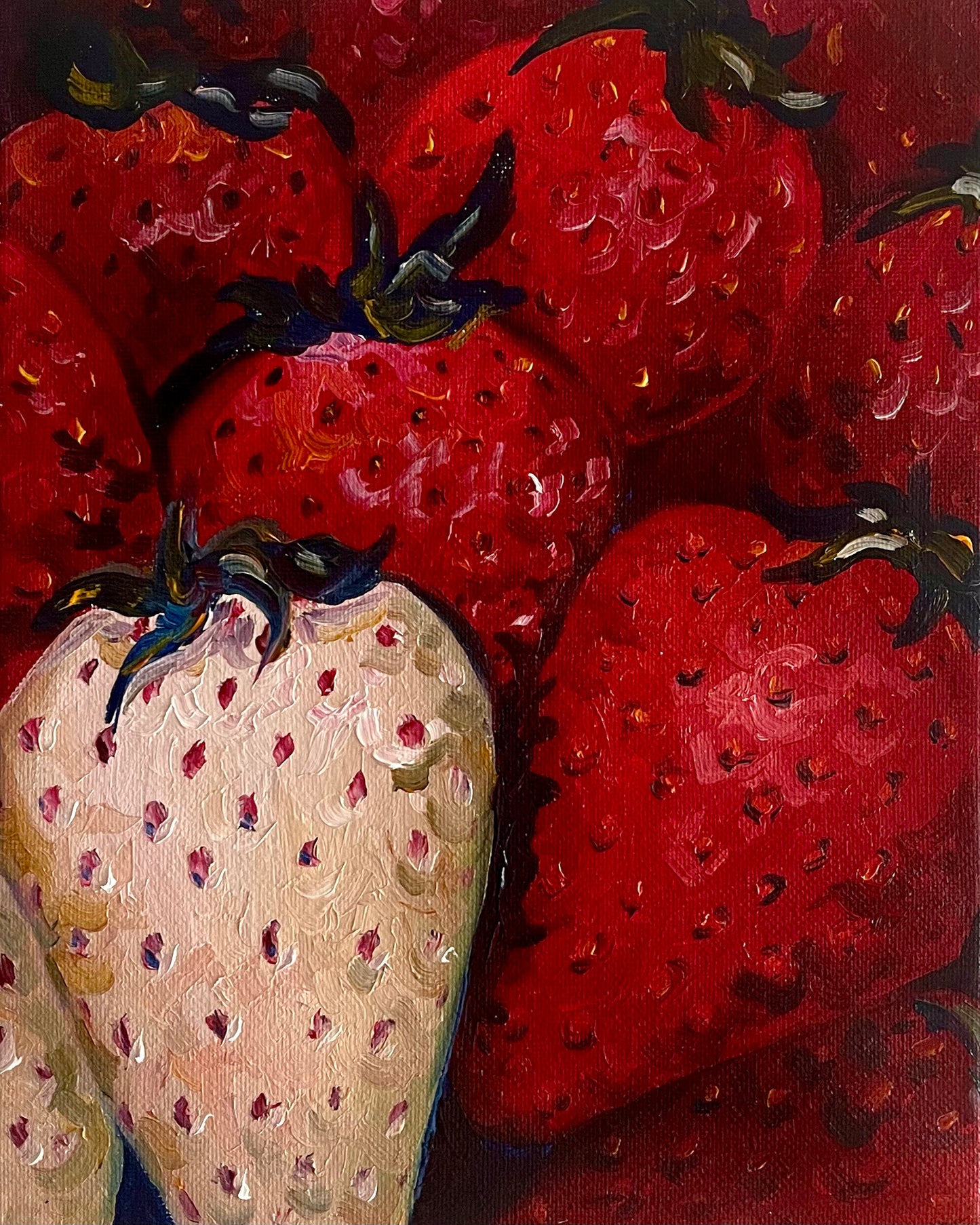 Strawberry Variations Print
