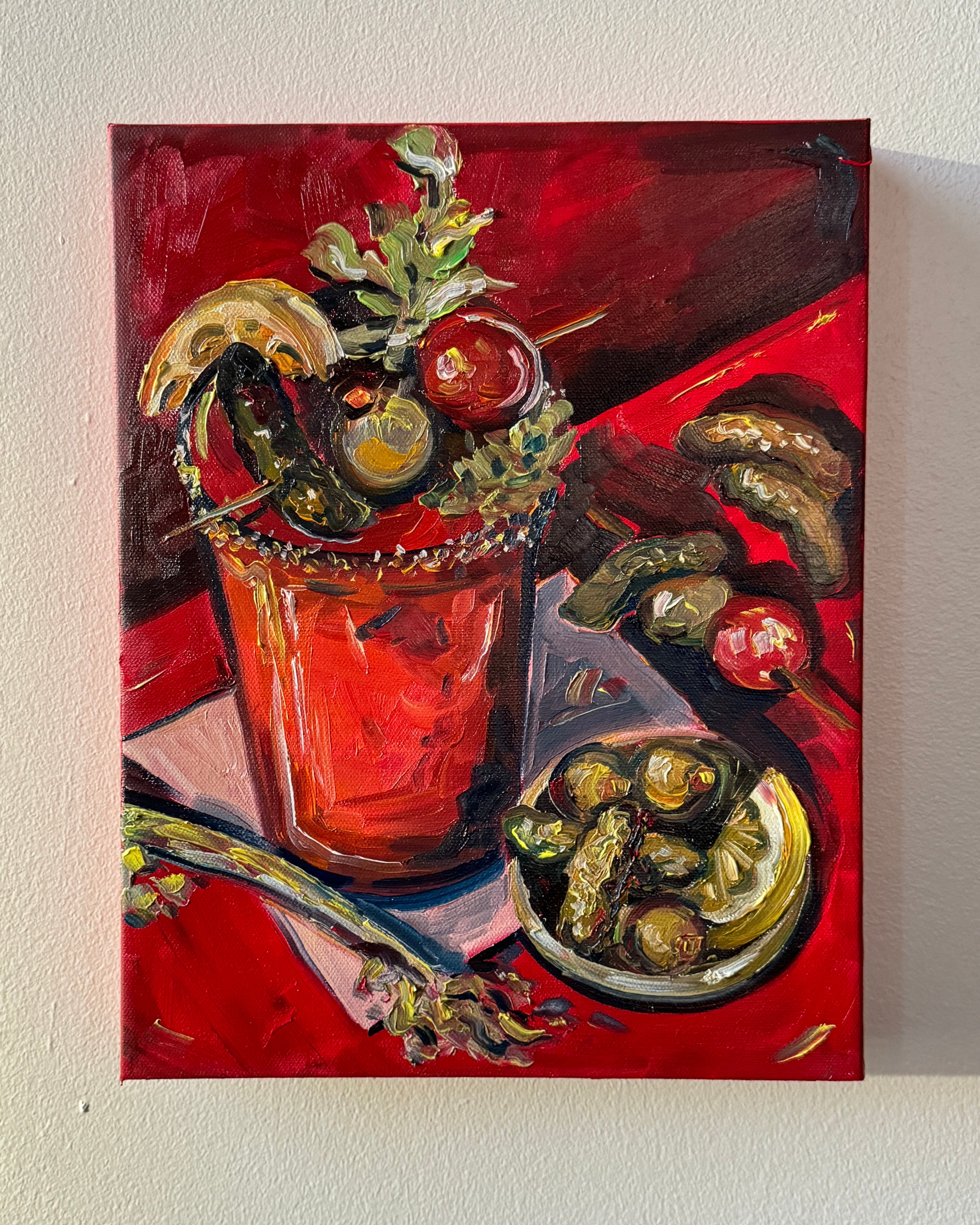 Bloody Mary, 11x14 Inch Original – Maura K Spain